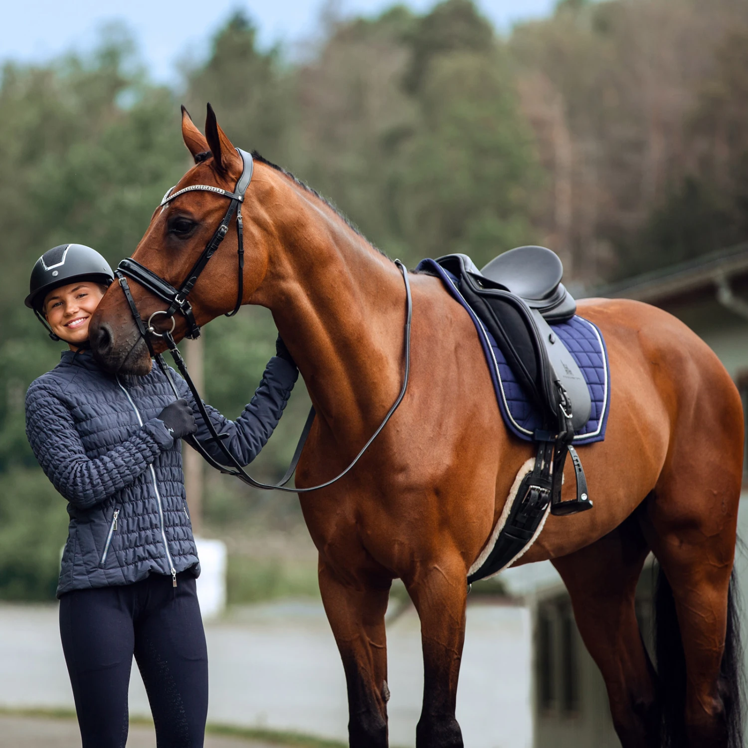 Horze Luna Damen Steppjacke Mit Stretch 7 Horze Luna Damen Steppjacke Mit Stretch – Bild 7