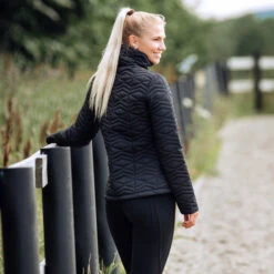 Horze Rose Damen Leichte Steppjacke -Horze Verkaufsgeschäft 33611 BL 5