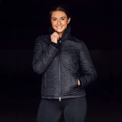 Horze Rose Damen Leichte Steppjacke -Horze Verkaufsgeschäft 33611 BL 6