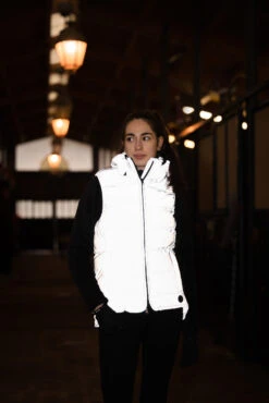 Horze Damen Reflektierende Steppweste -Horze Verkaufsgeschäft 33612 rsi 08