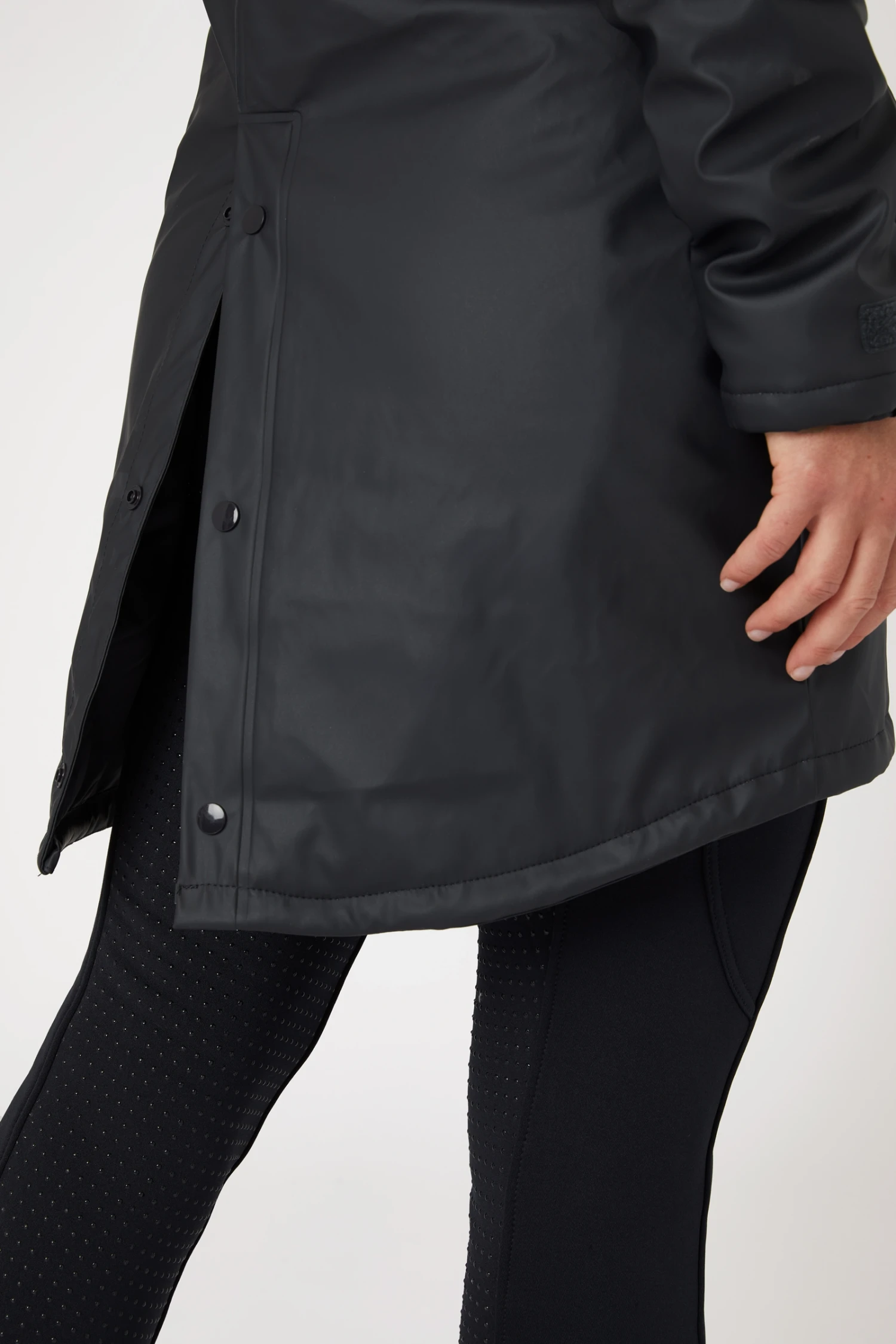 Horze Dania Damen Winter Regenmantel Mit Fleecefutter 14 Horze Dania Damen Winter Regenmantel Mit Fleecefutter – Bild 14