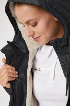 Horze Dania Damen Winter Regenmantel Mit Fleecefutter 34 Horze Dania Damen Winter Regenmantel Mit Fleecefutter -Horze Verkaufsgeschäft 33636 VDB 6