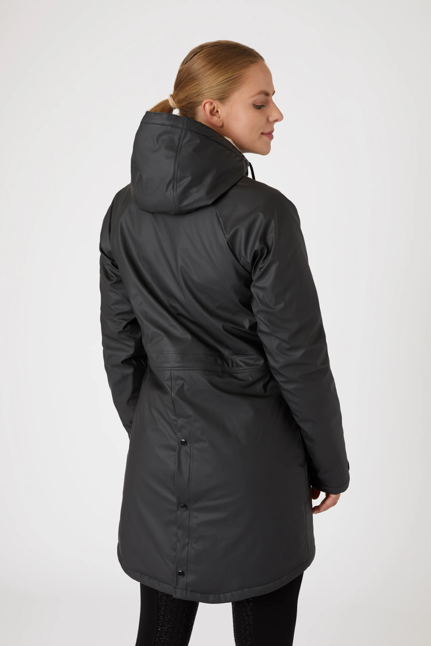 Horze Dania Damen Winter Regenmantel Mit Fleecefutter 20 Horze Dania Damen Winter Regenmantel Mit Fleecefutter – Bild 20