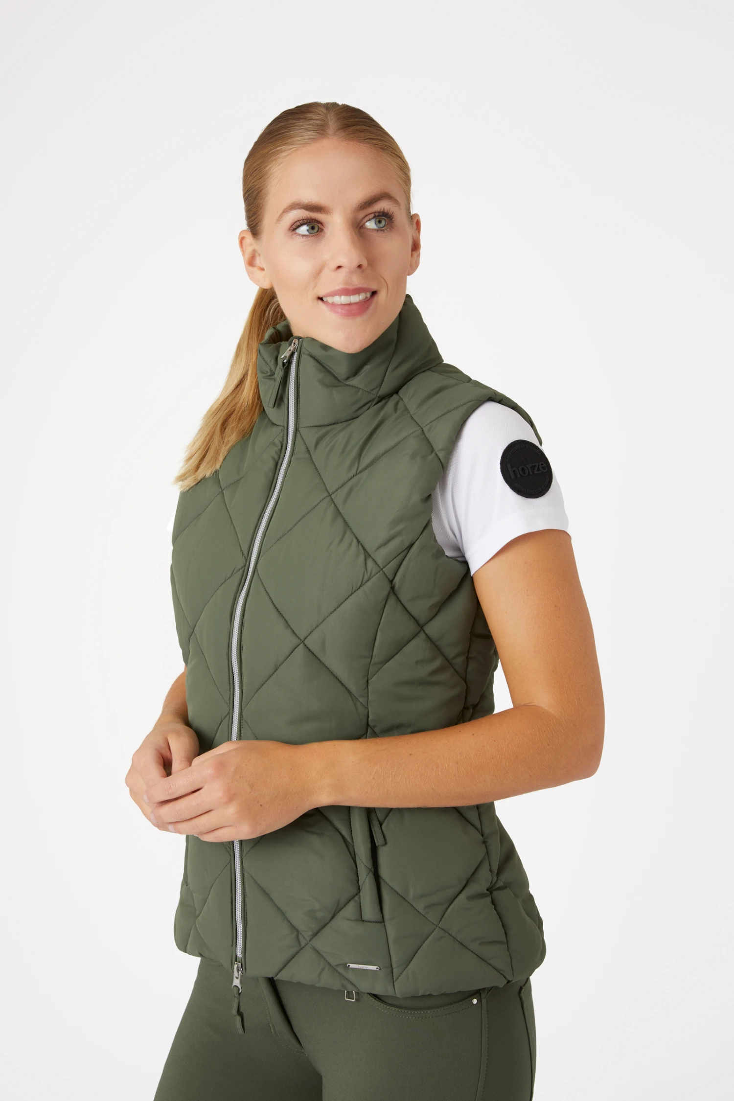 Horze Carola Gefütterte Damen Reitweste 2 Horze Carola Gefütterte Damen Reitweste – Bild 2