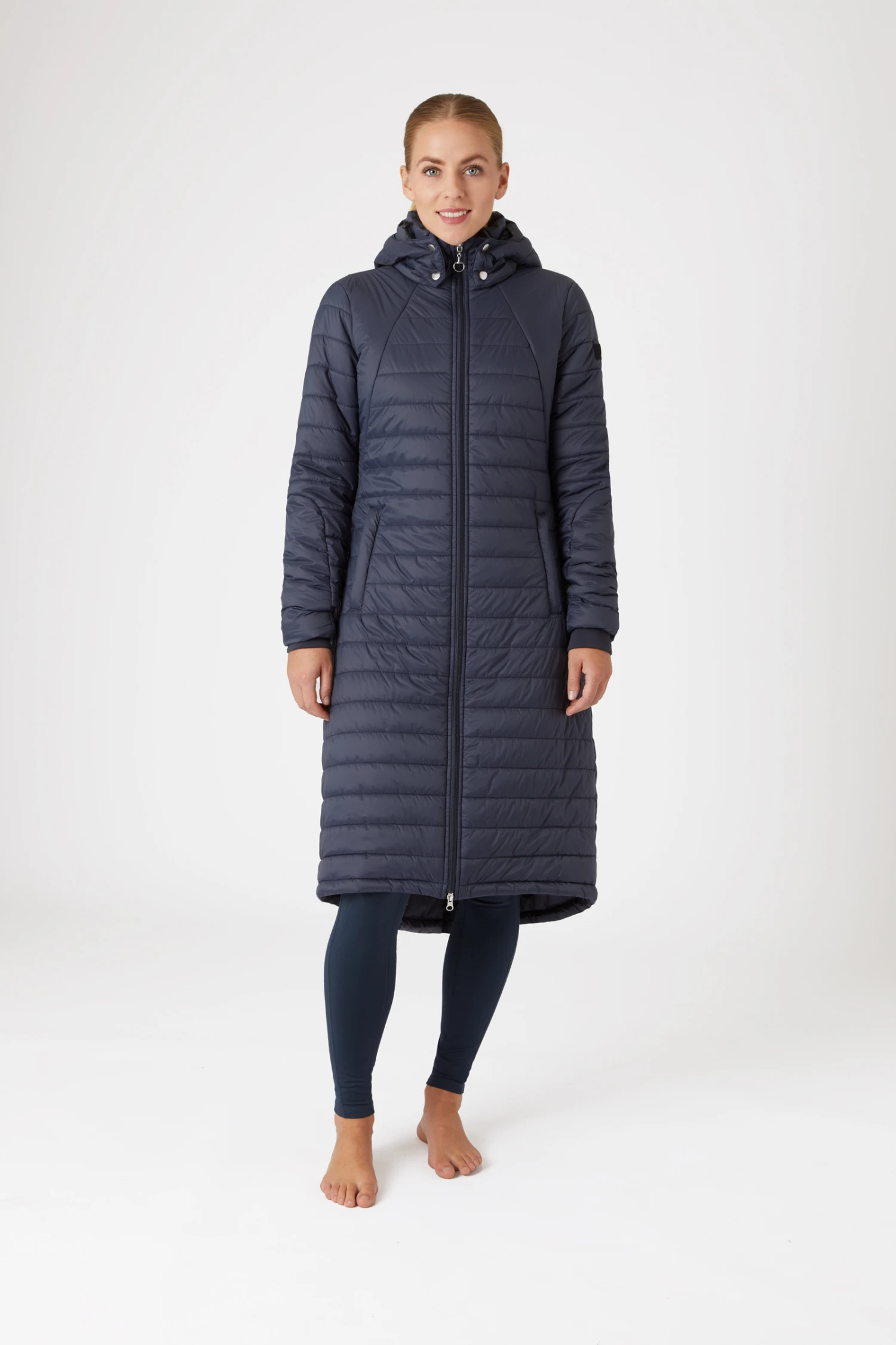 Horze Cecilia Gefütterter, Langer Damen Reitmantel 3 Horze Cecilia Gefütterter, Langer Damen Reitmantel – Bild 3