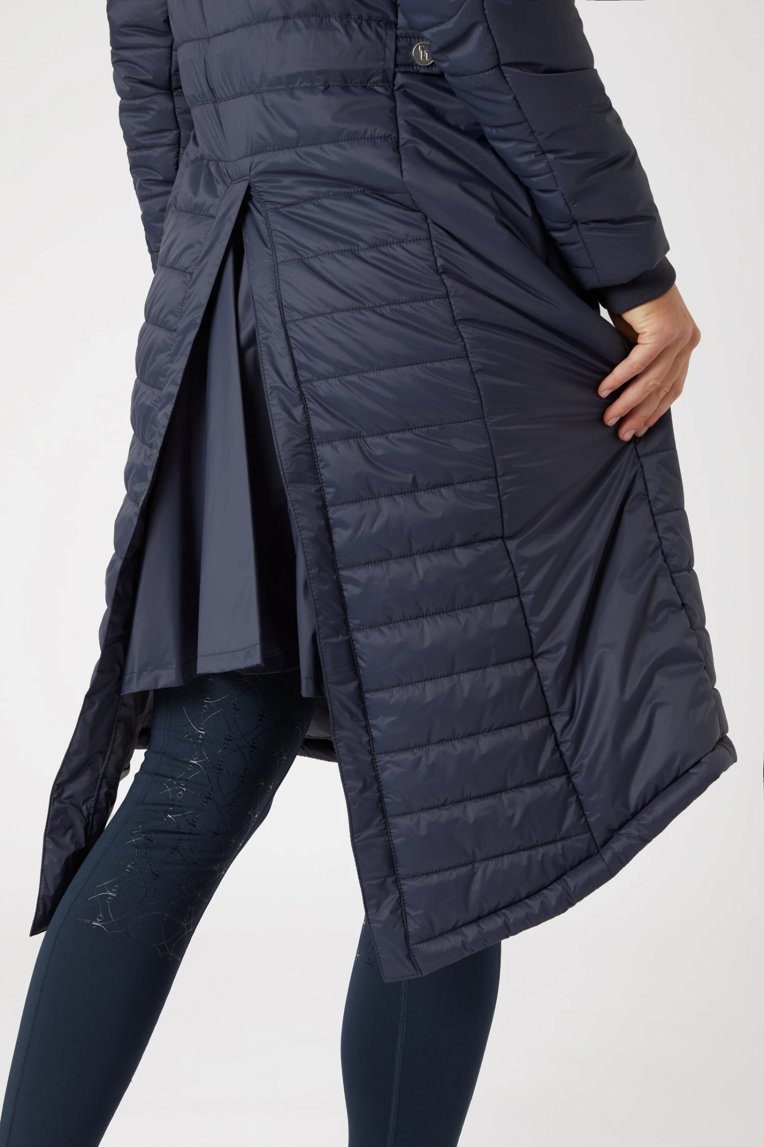 Horze Cecilia Gefütterter, Langer Damen Reitmantel 6 Horze Cecilia Gefütterter, Langer Damen Reitmantel – Bild 6