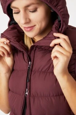 Horze Callie Gefütterte Damen Reitweste Mit Kapuze -Horze Verkaufsgeschäft 33654 245 05