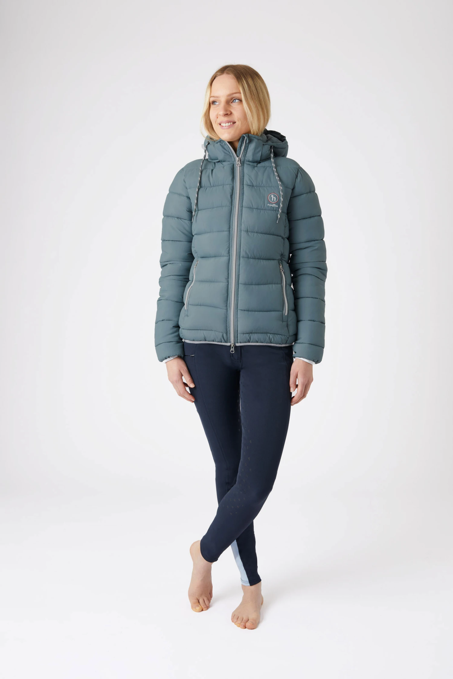 Horze Braylee Young Wattierte Reitjacke 2 Horze Braylee Young Wattierte Reitjacke – Bild 2