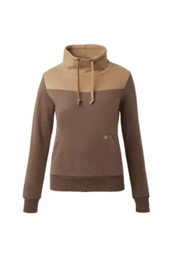 Horze Jade Damen Sweatshirt Mit Hohem Kragen -Horze Verkaufsgeschäft 33709 FRBR CMBR 1