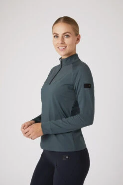 Horze Katya Damen Trainingsshirt Mit Fleecefutter -Horze Verkaufsgeschäft 33712 UDGR 2