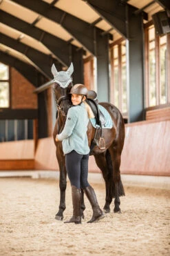 Horze Merida Damen Teddyfleece Reitjacke -Horze Verkaufsgeschäft 33719 SIB 8