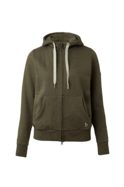 Horze Adena Damen Sweatshirtjacke Mit Kapuze