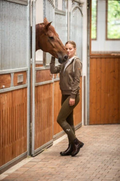 Horze Adena Damen Sweatshirtjacke Mit Kapuze -Horze Verkaufsgeschäft 33720 DOGR 8