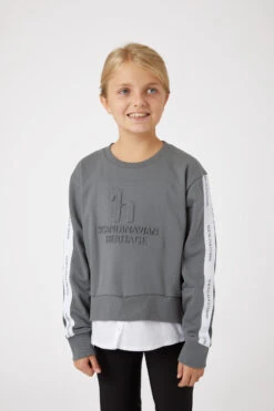 Horze Leighton Teens Sweatshirt Mit Bluse -Horze Verkaufsgeschäft 33722 UDGR 2