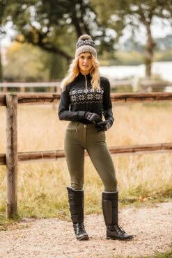 Horze Emily Trainingsshirt Mit Winterprint -Horze Verkaufsgeschäft 33724 bl 07