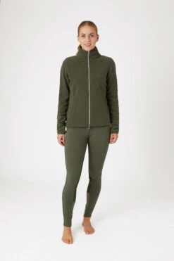 Horze Ella Damen Fleece Reitjacke -Horze Verkaufsgeschäft 33730 bkgr 03