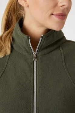 Horze Ella Damen Fleece Reitjacke -Horze Verkaufsgeschäft 33730 bkgr 05