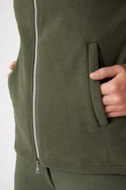 Horze Ella Damen Fleece Reitjacke -Horze Verkaufsgeschäft 33730 bkgr 07