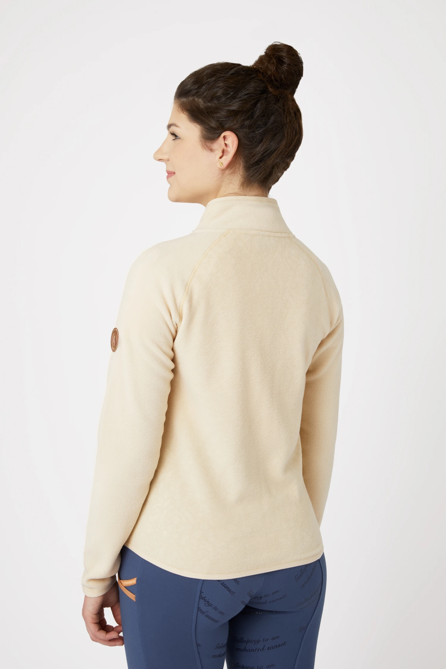 Horze Zelda Damen Fleece Reitjacke 4 Horze Zelda Damen Fleece Reitjacke – Bild 4