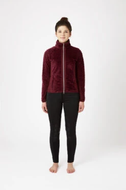 Horze Della Gestreifte Fleece Reitjacke -Horze Verkaufsgeschäft 33742 245 03