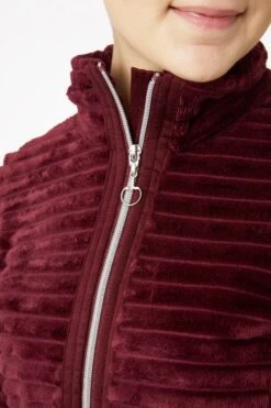 Horze Della Gestreifte Fleece Reitjacke -Horze Verkaufsgeschäft 33742 245 05