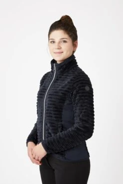 Horze Della Gestreifte Fleece Reitjacke -Horze Verkaufsgeschäft 33742 590 02