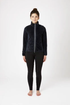 Horze Della Gestreifte Fleece Reitjacke -Horze Verkaufsgeschäft 33742 590 03