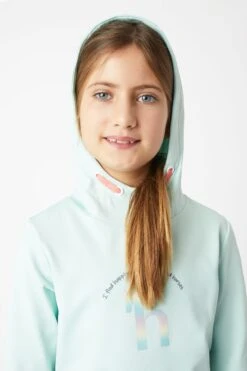Horze Chloe Kinder Funktions Hoodie Mit Logo Print -Horze Verkaufsgeschäft 33756 615 05