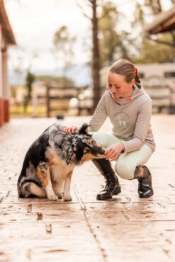 Horze Chloe Kinder Funktions Hoodie Mit Logo Print -Horze Verkaufsgeschäft 33756 705 07