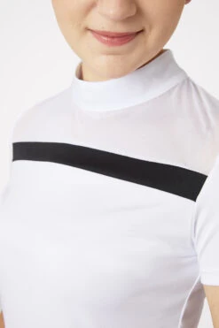 Horze Kendra Damen Turniershirt Mit Mesh -Horze Verkaufsgeschäft 33761 001 05