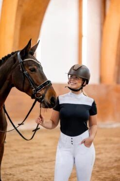 Horze Kendra Damen Turniershirt Mit Mesh -Horze Verkaufsgeschäft 33761 590 07