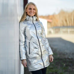 LIMITED EDITION - Horze Sophia Wasserdichte Damen Winter Reitjacke -Horze Verkaufsgeschäft 34005LE SI 5
