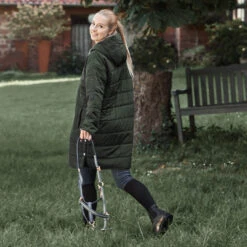 LIMITED EDITION - Horze Georgia Gefütterter Oversized Damen Parka -Horze Verkaufsgeschäft 34006LE TGR 5