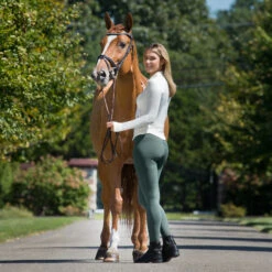 Horze Juliet Hyper Flex Vollbesatzreitleggings Für Damen -Horze Verkaufsgeschäft 36028 MDGR 2