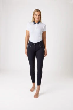 Horze Aubrey Damenreithose Mit Kniebesatz Und Hohem Bund -Horze Verkaufsgeschäft 36083 VDB 3