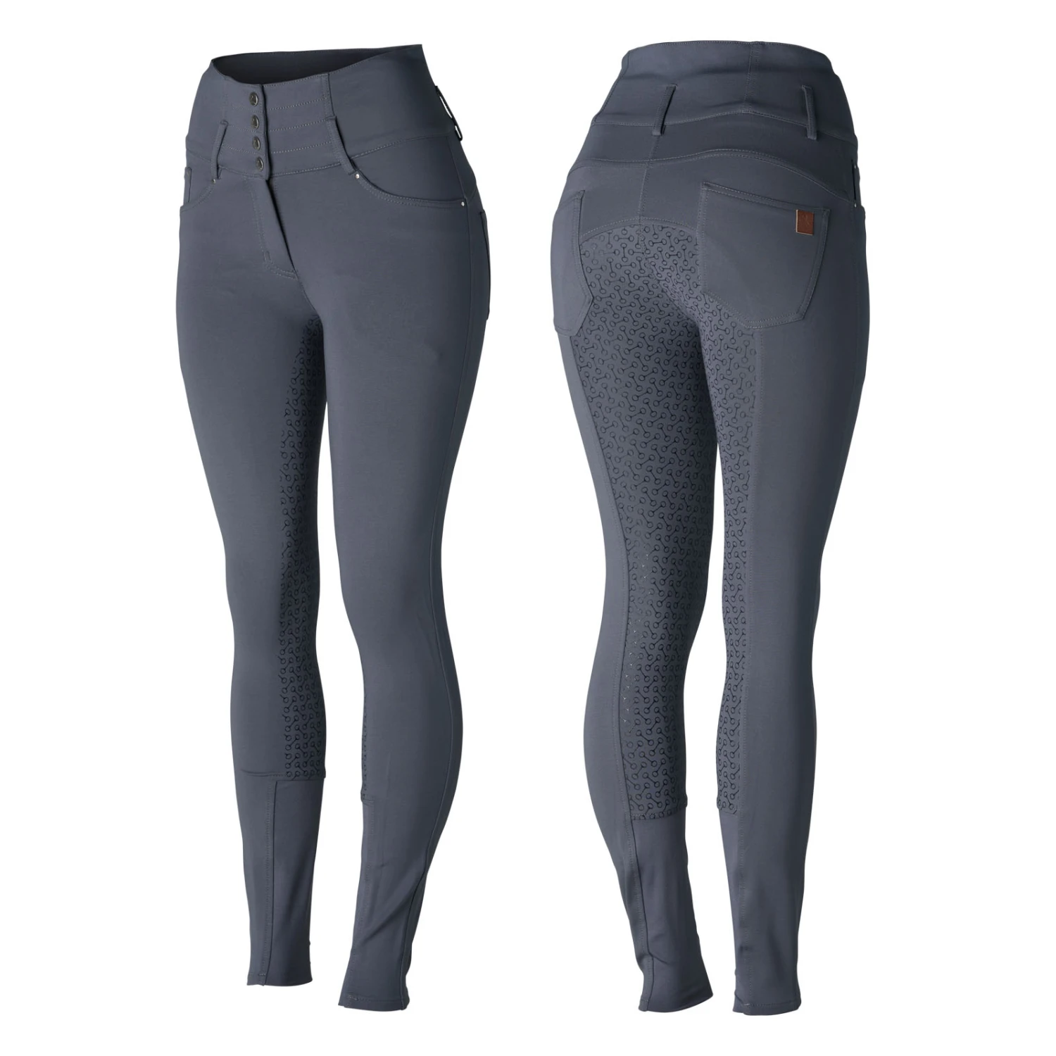 Horze Tara Damen Reithose Mit Silikonvollbesatz Und Hohem Bund 9 Horze Tara Damen Reithose Mit Silikonvollbesatz Und Hohem Bund – Bild 9