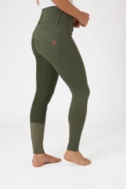 Horze Tara Damen Reithose Mit Vollbesatz Mit Hohem Bund -Horze Verkaufsgeschäft 36093 BKGR 2