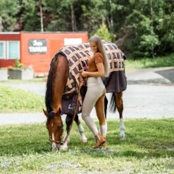 Horze Tara Damen Reithose Mit Vollbesatz Mit Hohem Bund -Horze Verkaufsgeschäft 36093 TFBE RBBR 6