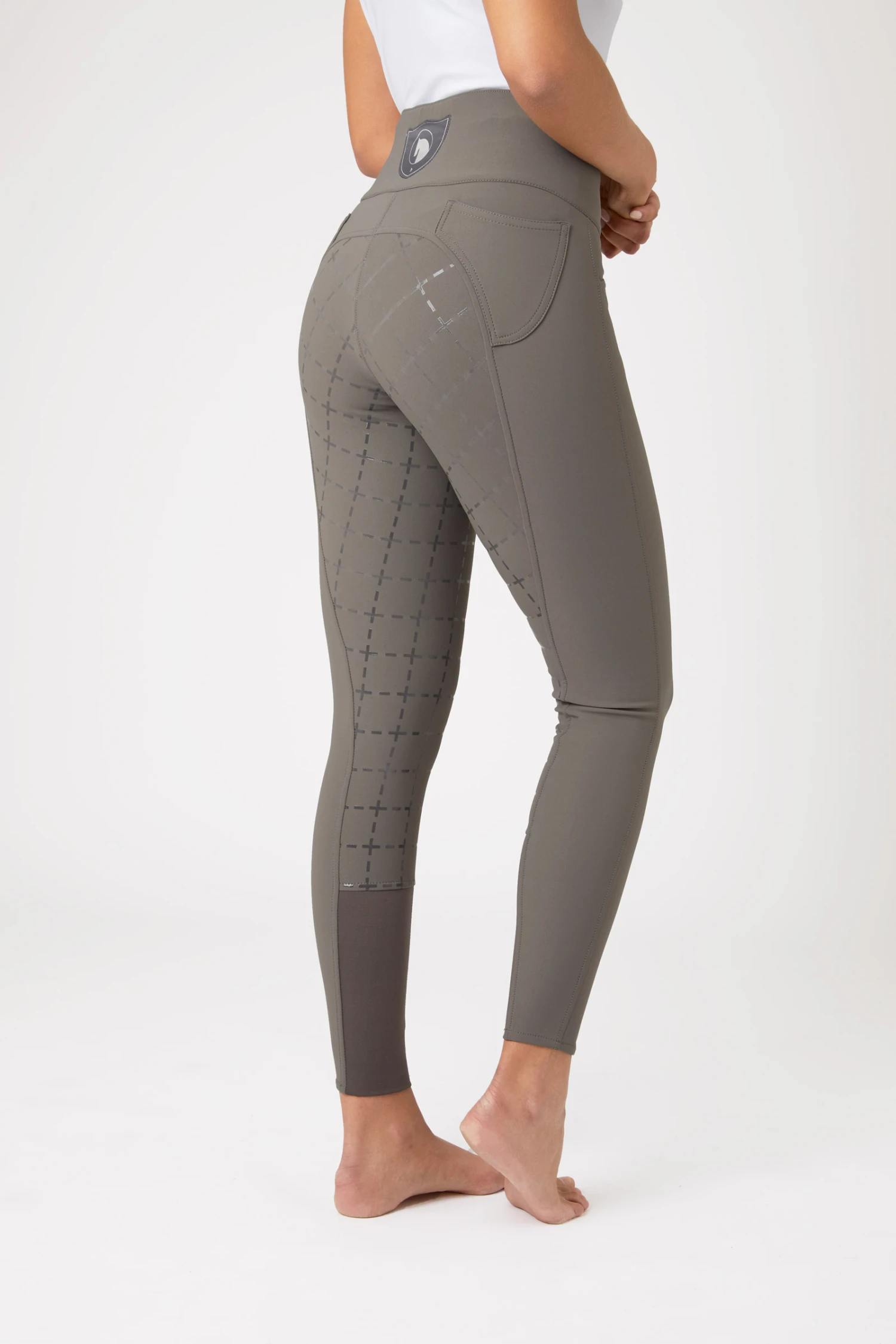 Horze Desiree Damen Reithose Mit Silikonvollbesatz Und Hohem Bund 2 Horze Desiree Damen Reithose Mit Silikonvollbesatz Und Hohem Bund – Bild 2