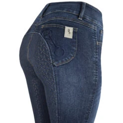 Horze Kaia Damen Reithose Aus Vollbesatz In Jeansoptik Mit Silikon Grip Und Hohem Bund 20 Horze Kaia Damen Reithose Aus Vollbesatz In Jeansoptik Mit Silikon Grip Und Hohem Bund -Horze Verkaufsgeschäft 36656 DB 4