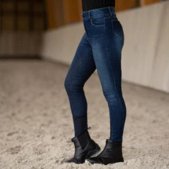 Horze Kaia Damen Reithose Aus Vollbesatz In Jeansoptik Mit Silikon Grip Und Hohem Bund 22 Horze Kaia Damen Reithose Aus Vollbesatz In Jeansoptik Mit Silikon Grip Und Hohem Bund -Horze Verkaufsgeschäft 36656 DB 6