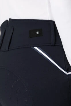 Horze Della Vollbesatzreithose Für Damen Mit Hohem Bund Und Kontrastpaspeln -Horze Verkaufsgeschäft 36681 VDB 6