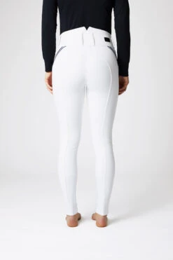 Horze Della Vollbesatzreithose Für Damen Mit Hohem Bund Und Kontrastpaspeln -Horze Verkaufsgeschäft 36681 WH 4