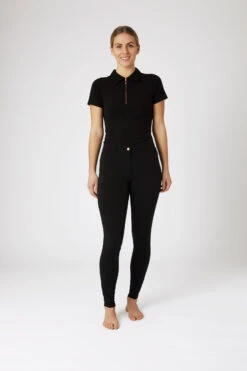 Horze Anna Damen Reithose Mit Silikonvollbesatz Und Handytasche -Horze Verkaufsgeschäft 36682 bl 03