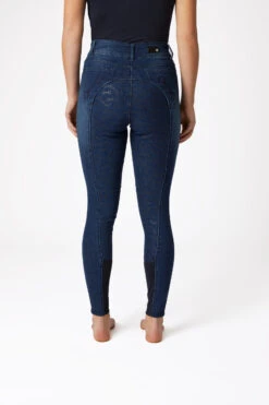 Horze Kaia Jeansreithose Mit Silikonvollbesatz Und Kristallen -Horze Verkaufsgeschäft 36684 DNB 4