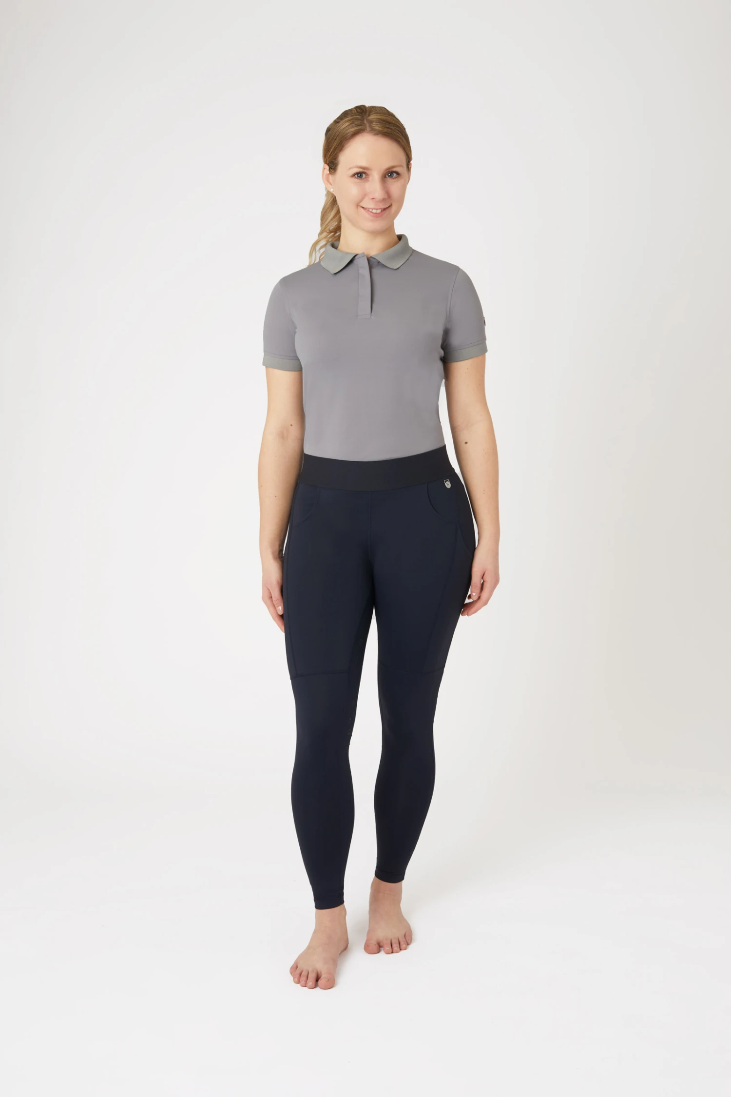 Horze Nadia Damen Vollbesatzreithose Mit 4 Taschen 3 Horze Nadia Damen Vollbesatzreithose Mit 4 Taschen – Bild 3