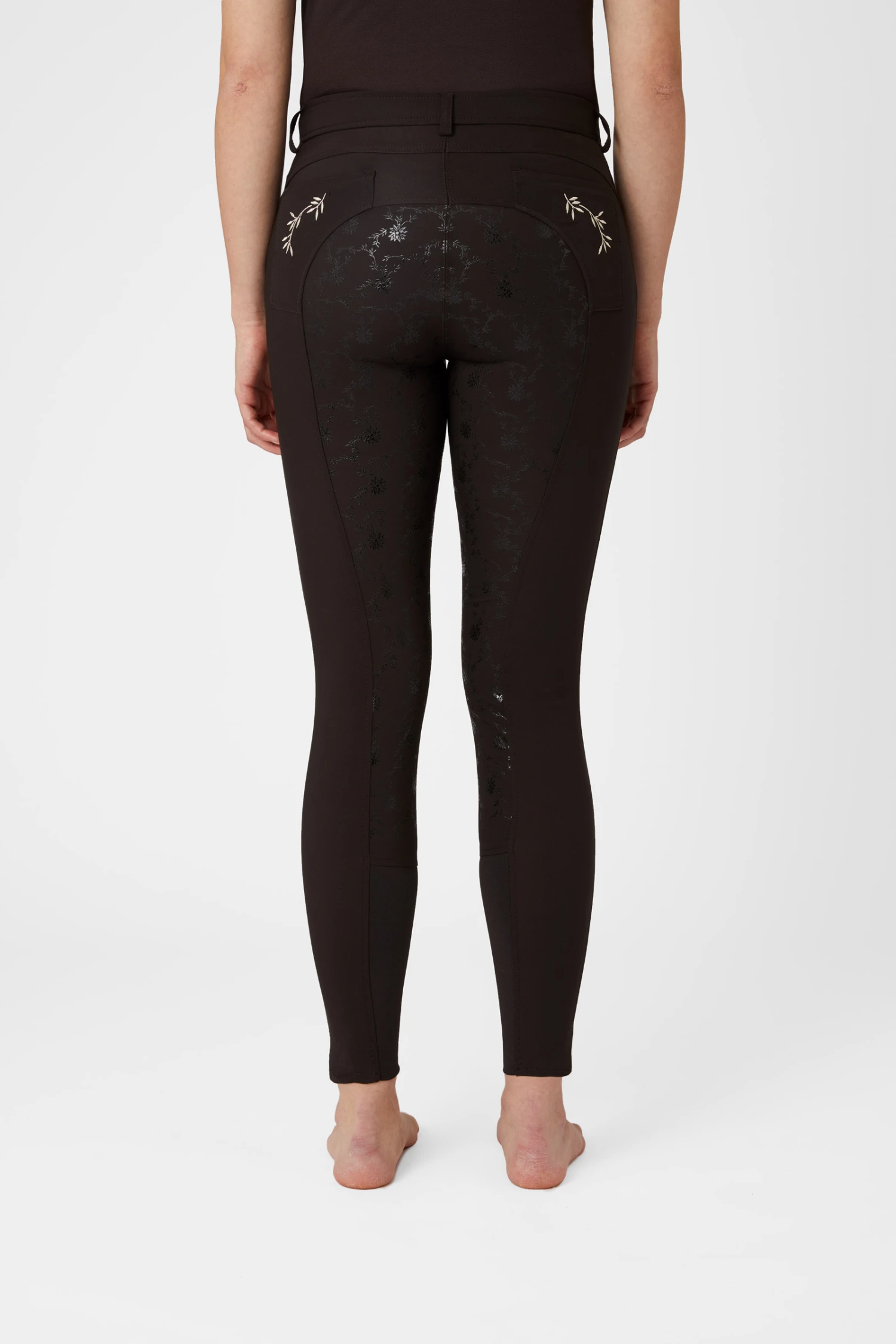 Horze Kaitlin Damen Vollbesatzreithose Mit Blumendetail 4 Horze Kaitlin Damen Vollbesatzreithose Mit Blumendetail – Bild 4