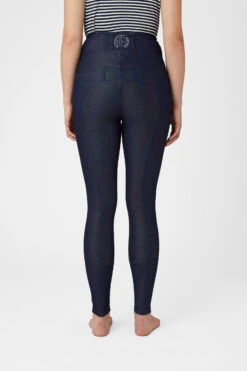 Horze Katia Jeans Look Vollbesatzreitleggings Für Damen -Horze Verkaufsgeschäft 36711 db 04