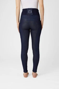 Horze Katia Jeans Look Schwangerschaftsreitleggings Mit Silikonvollbesatz -Horze Verkaufsgeschäft 36712 DB 5