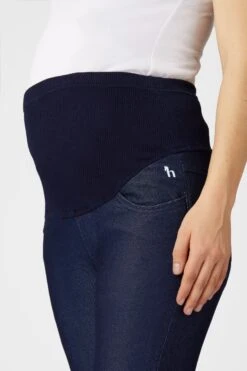 Horze Katia Jeans Look Schwangerschaftsreitleggings Mit Silikonvollbesatz -Horze Verkaufsgeschäft 36712 DB 6